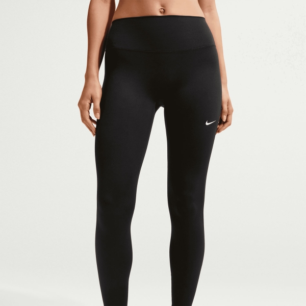 Nike One Logo 7/8 Tights - Black/White