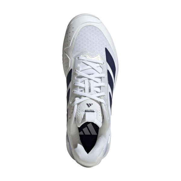 adidas ADIZERO Ubersonic 5 - FTWR White/Dark Blue/Crystal Sky