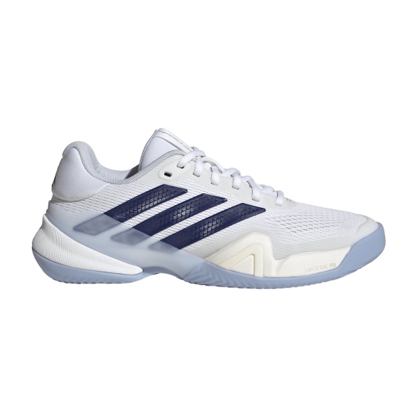 Calzado Tenis Mujer adidas Barricade 14 Clay  FTWR White/Dark Blue/Crystal Sky JR4445