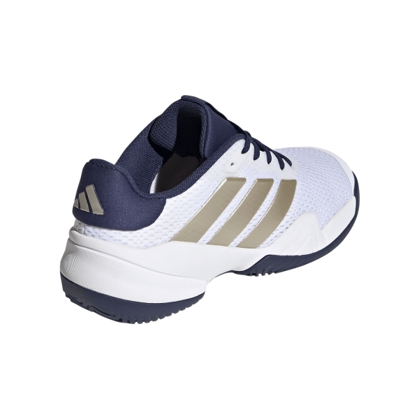 adidas Barricade Junior - FTWR White/Cyber Metallic/Dark Blue