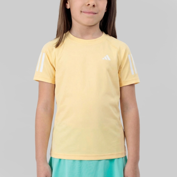 Top y Camisetas Niña adidas Club Logo Camiseta Nina  Ice Tangerine KC5523