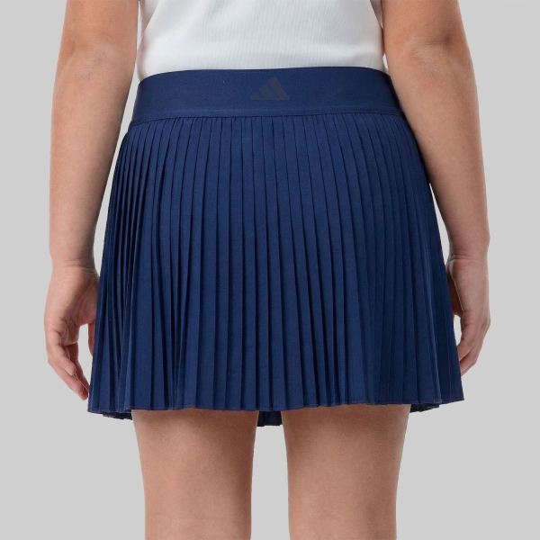 adidas Club CLIMACOOL Pleated Gonna Bambina - Dark Blue