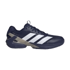 adidas ADIZERO Ubersonic 5 Clay - Dark Blue/FTWR White/Cyber Metallic