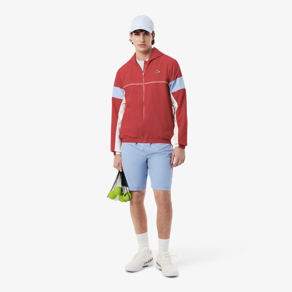 Lacoste Color Block Jacket - Rouge
