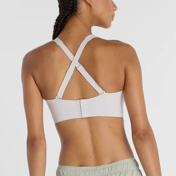 New Balance RC Reggiseno Sportivo - White