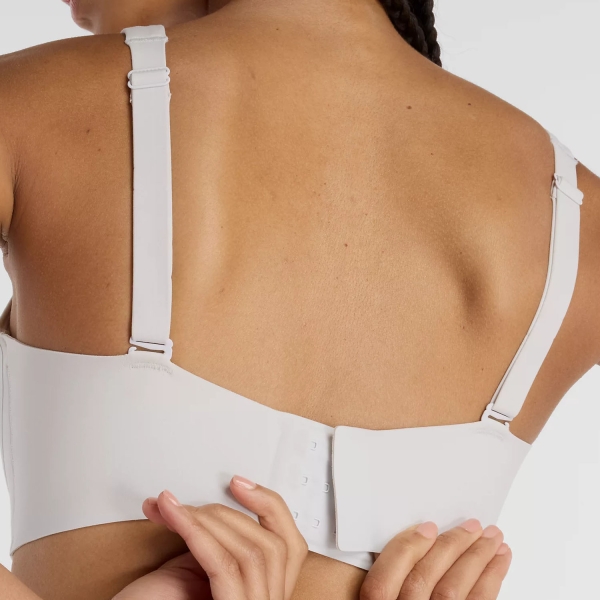 New Balance RC Reggiseno Sportivo - White