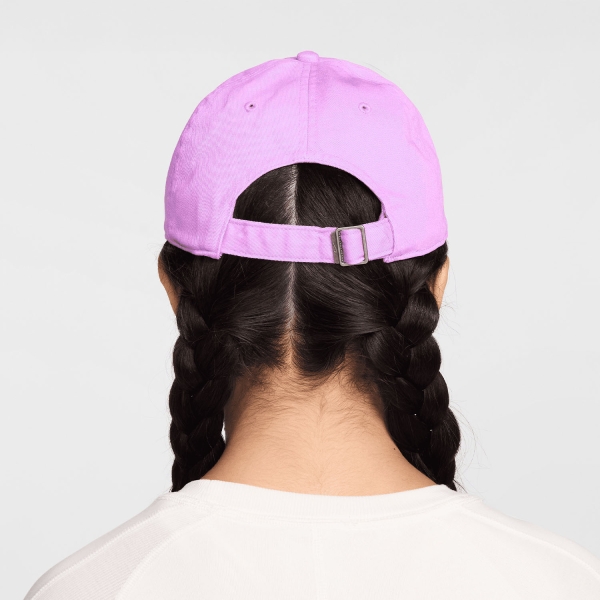 Nike Club Logo Cappello Bambini - Light Magenta/White