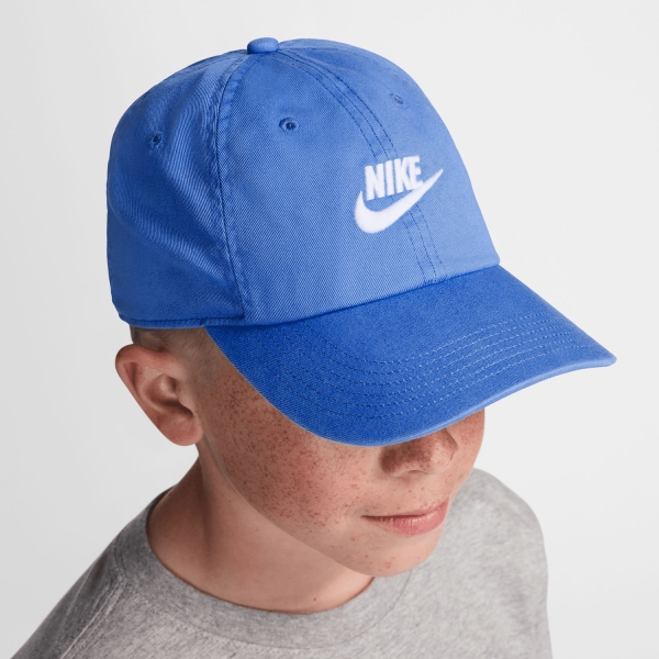 Nike Club Logo Cappello Bambini - University Blue/White
