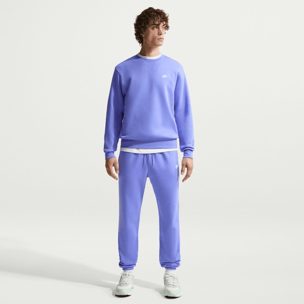 Nike Club Camisa - Royal Pulse/White