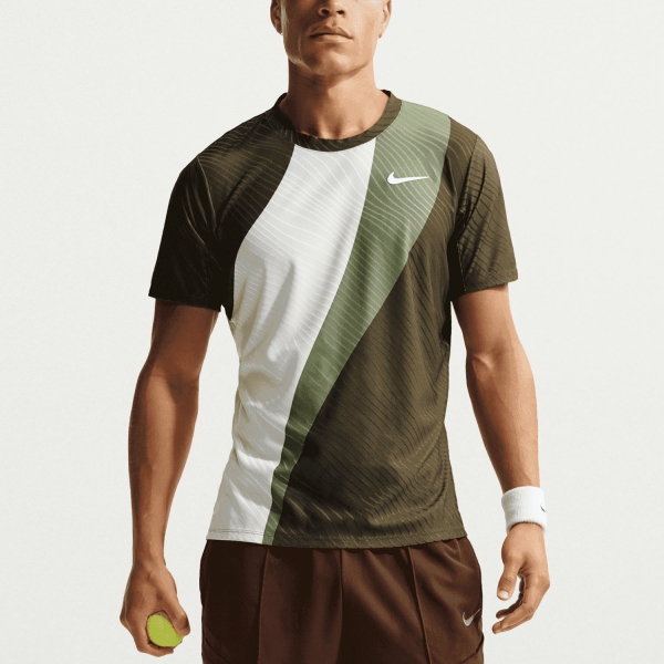 Men's Tennis Shirts Nike Court Slam TShirt  Sail/Dark Hazel/White IB0201133