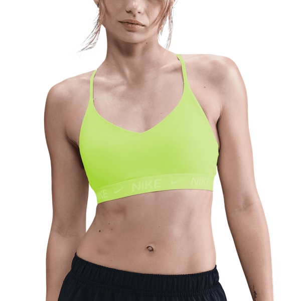  Nike Indy Swoosh Sujetador Deportivo  Light Lemon Twist/White Pearl FD1062736