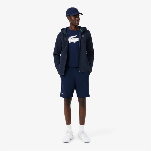 Lacoste Stretch Hoodie - Bleu Marine