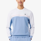 Lacoste Colorblock Sudadera - Blanc/Bleu Clair