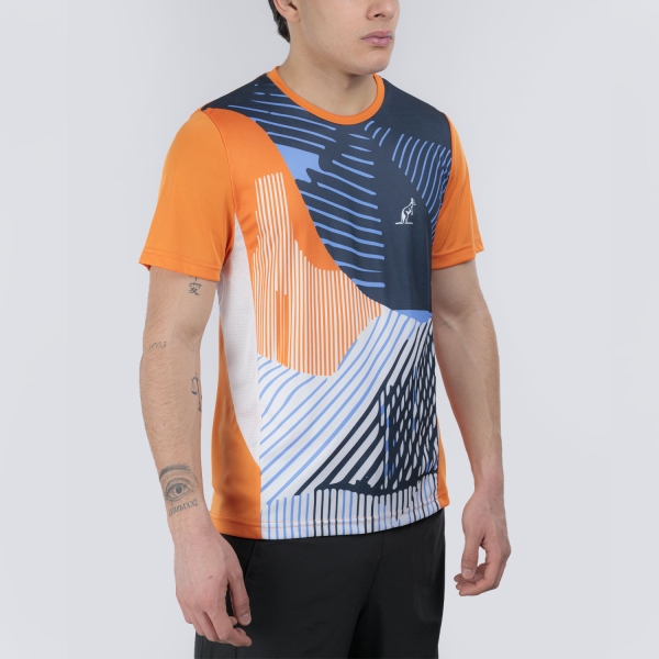 Men's Tennis Shirts Australian Absinth TShirt  Arancio Acceso TEUTS0089155