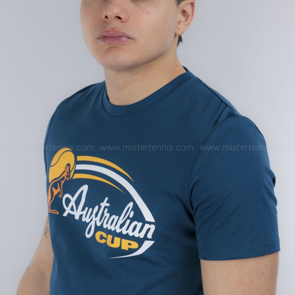 Australian Cup T-Shirt - Eclipse Blue