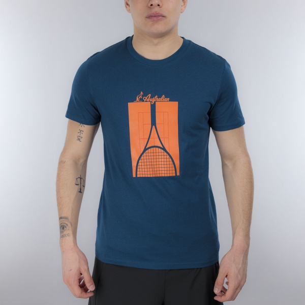  Australian Raquet Court TShirt  Eclipse Blue TEUTS0095194