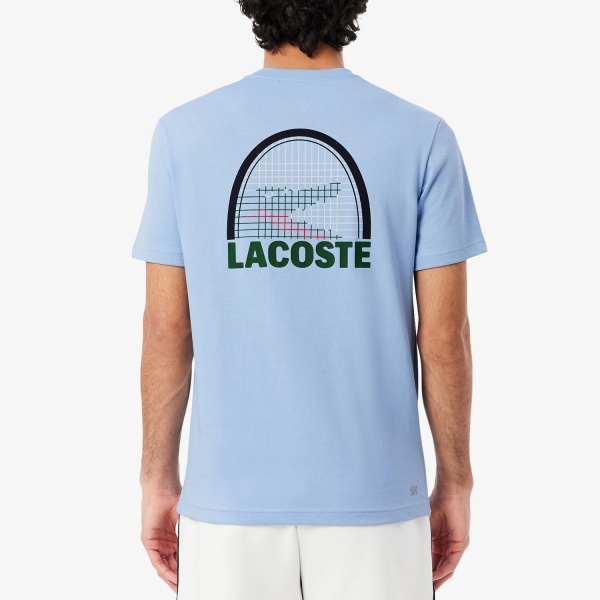 Lacoste X Daniil Medvedev T-Shirt - Bleu Clair
