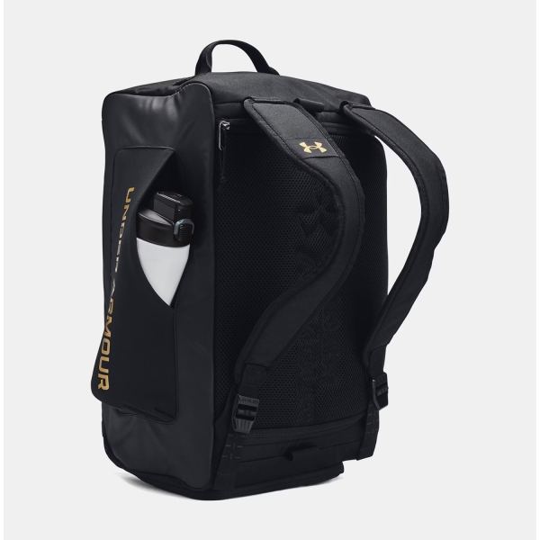 Under Armour Contain Duo Bolso Pequeño - Black/Metallic Gold