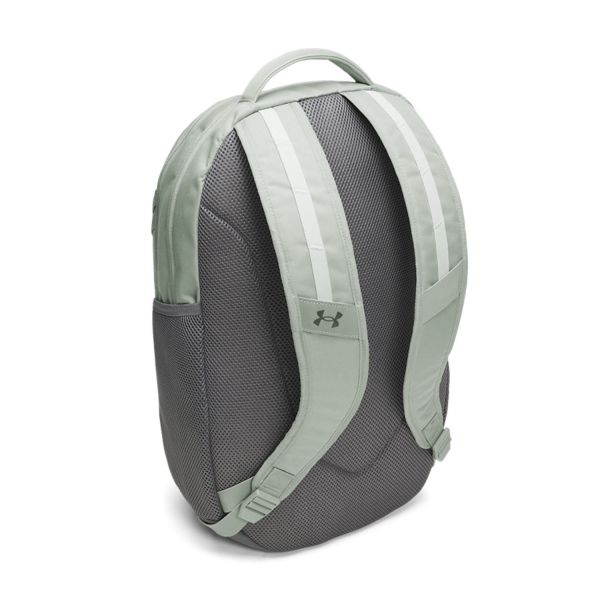 Under Armour Hustle 6.0 Mochila - Titanium/Clay Green