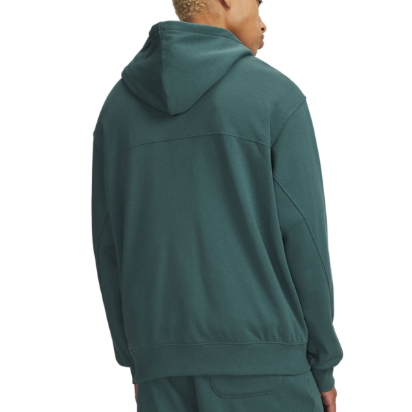 Under Armour Rival Felpa - Rack Green/Black