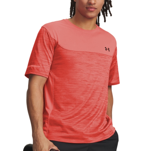 Maglietta Tennis Uomo Under Armour Tech Utility Maglietta  Venom Red/Black 60049650690
