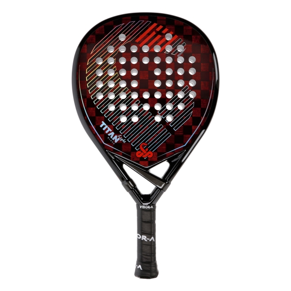Racchetta Padel Vibor-A ViborA Titan Light Padel  Black/Red A006227