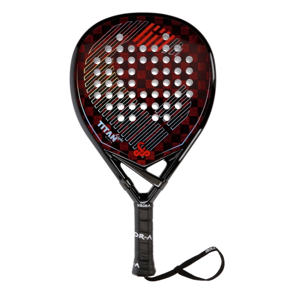 Vibor-A Titan Light Padel - Black/Red