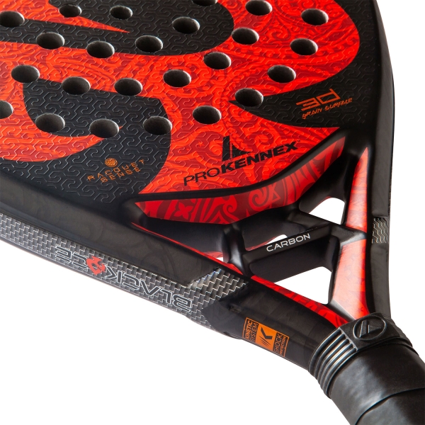 ProKennex Black Ace Padel - Black/Red