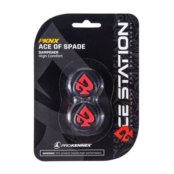 Antivibrador ProKennex Ace Of Spade x 2 Antivibraciones  Black 100144