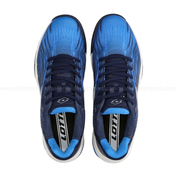 Lotto Mirage 200 II SPD - Navy Blue/All White/Dodgers Blue