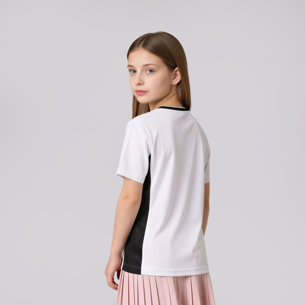 Lotto Tech VI Maglietta Bambina - Bright White