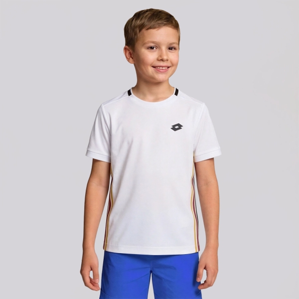 Polo e Maglia Tennis Bambino Lotto Tech VI Maglietta Bambino  Bright White 2233630F1