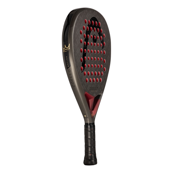 HEAD Coello Motion Padel - Brown/Black/Red