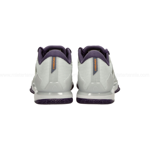 HEAD Sprint Pro 4.0 Clay - Light Grey/Purple Night