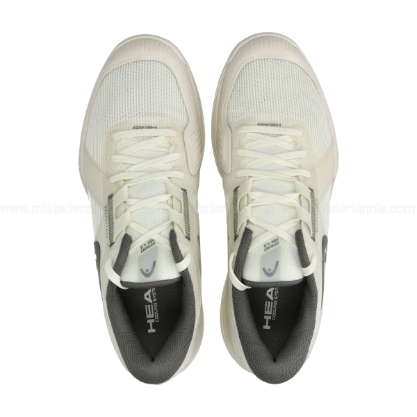 HEAD Sprint Pro 4.0 Clay - Chalk White/Dark Grey
