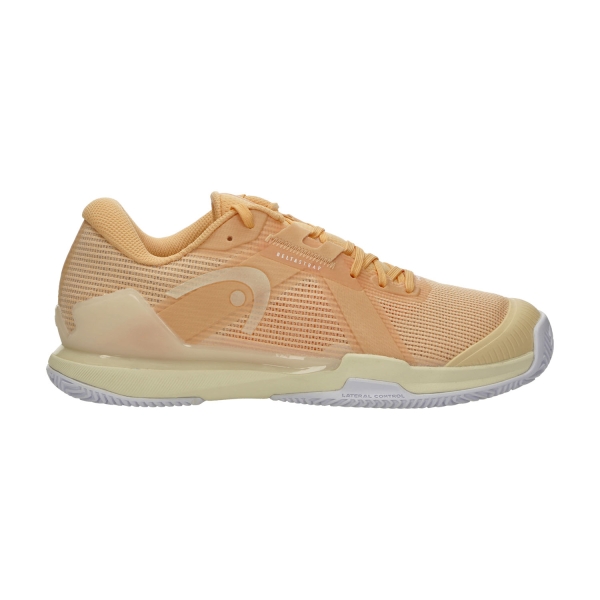 Women`s Tennis Shoes HEAD Sprint Pro 4.0 Clay  Apricot/Vanilla 274176 APVA