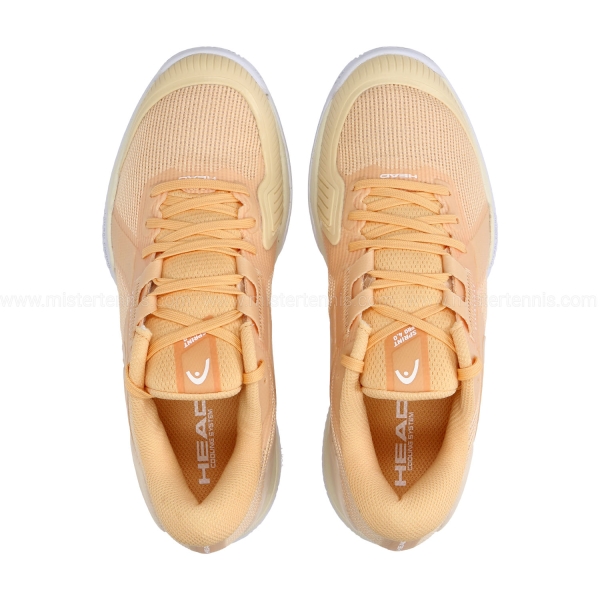 HEAD Sprint Pro 4.0 Clay - Apricot/Vanilla