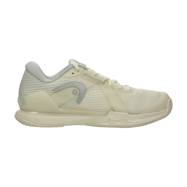 Women`s Tennis Shoes HEAD Sprint Pro 4.0 Clay  Chalk White/Light Grey 274196 CWLG