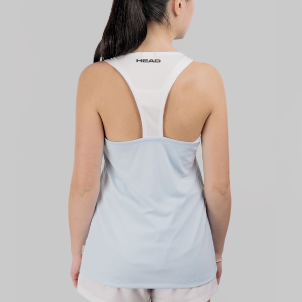 HEAD Spirit Performance Tank - Light Blue/White