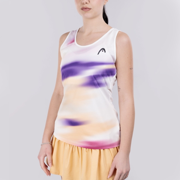 Women`s Tennis Tanks HEAD Blur Tank  Purple/Print Vision 814246PUXU