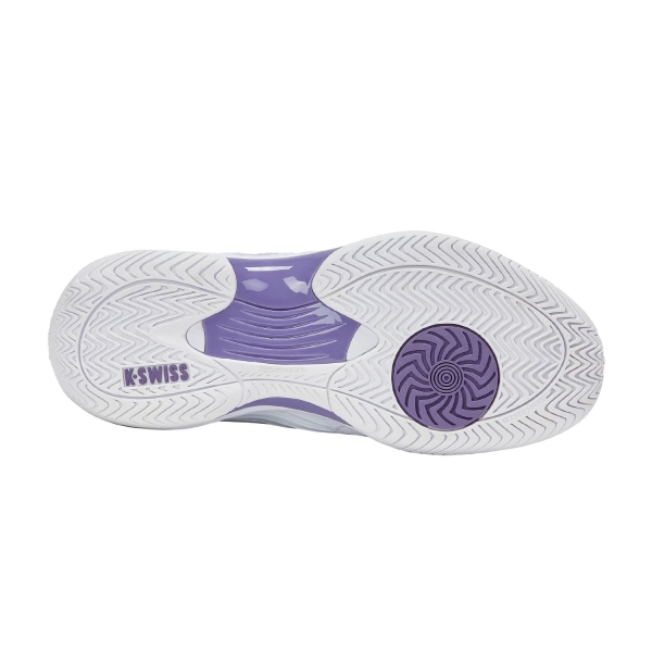 K-Swiss Hypercourt Express 3 - White/Purple Haze/Lunar Rock