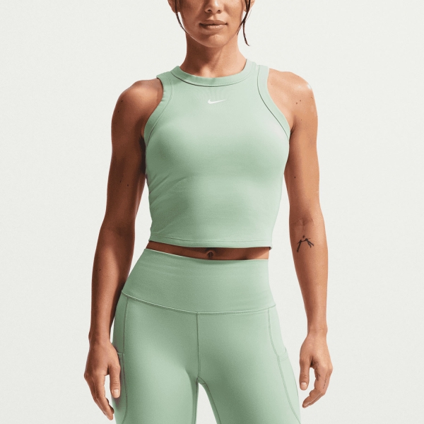 Canotte Tennis Donna Nike DriFIT One Canotta  Steam/White FN2806007