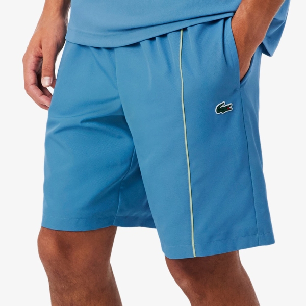 Pantalones Cortos Tenis Hombre Lacoste Pro 9in Shorts  Bleu Ciel GH0255JBK