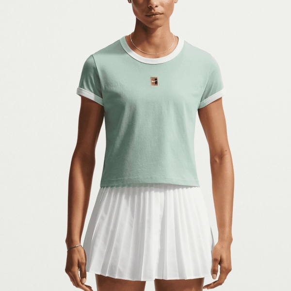 Magliette e Polo Tennis Donna Nike Heritage Maglietta  Steam/Barely Green IH5059006