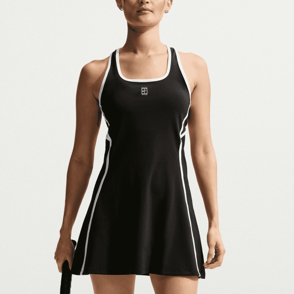 Tennis Dress Nike Court DriFIT Advantage Dress  Black/White IO0475010