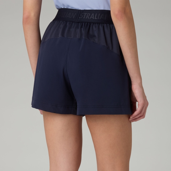 Australian Court Slam 4in Shorts - Eclipse Blue