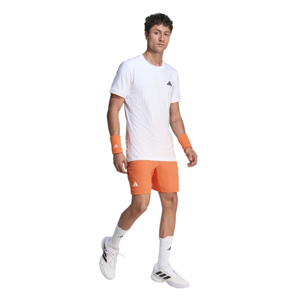adidas CLIMACOOL 7in Shorts - Pure Orange