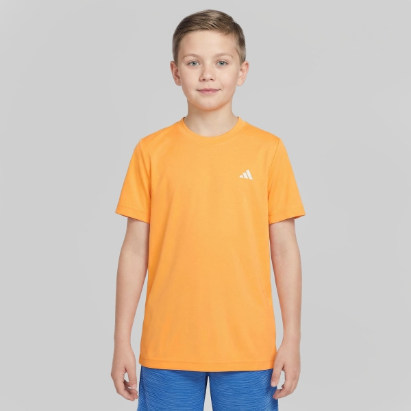Polo y Camiseta de Tenis Niño adidas Climacool Club Camiseta Nino  Lucid Tangerine KB9757