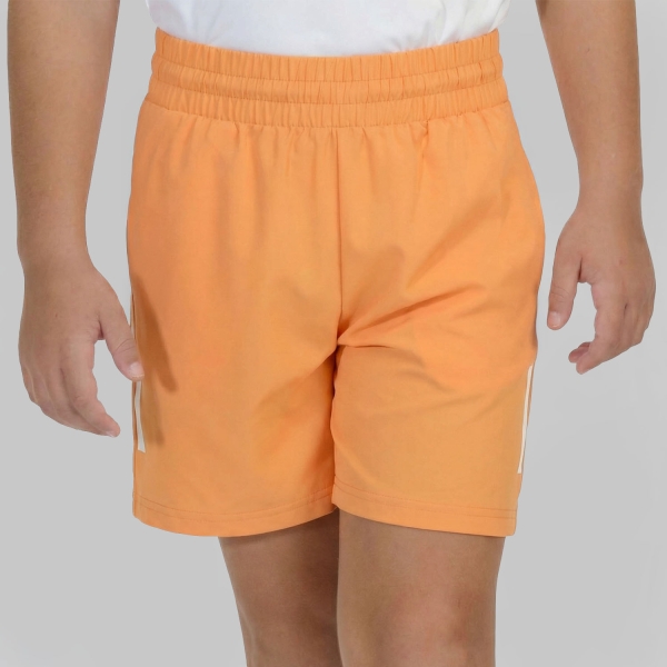 Pantalones Cortos  y Pantalones Boy adidas Club 3 Stripes 5in Shorts Nino  Pure Orange KB9761