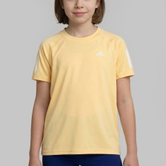 adidas Club Logo T-Shirt Girls - Ice Tangerine